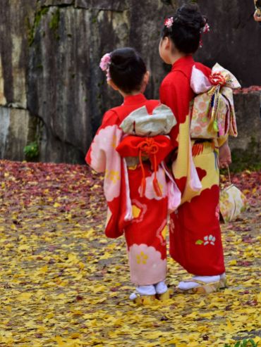 Children In Traditional Costume