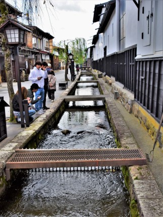 White Walled Storehouse Street and Setogawa Canal in Hida Old Town 2 - SM (2)