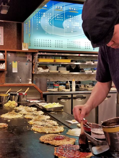 Okonomiyaki Japanese Pancake in the Making- BL (2)